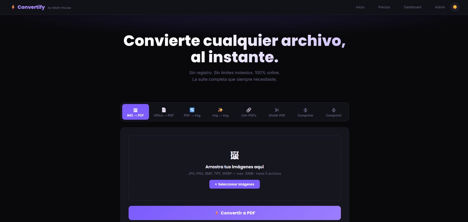 Convertify — SaaS · Pagos con Stripe