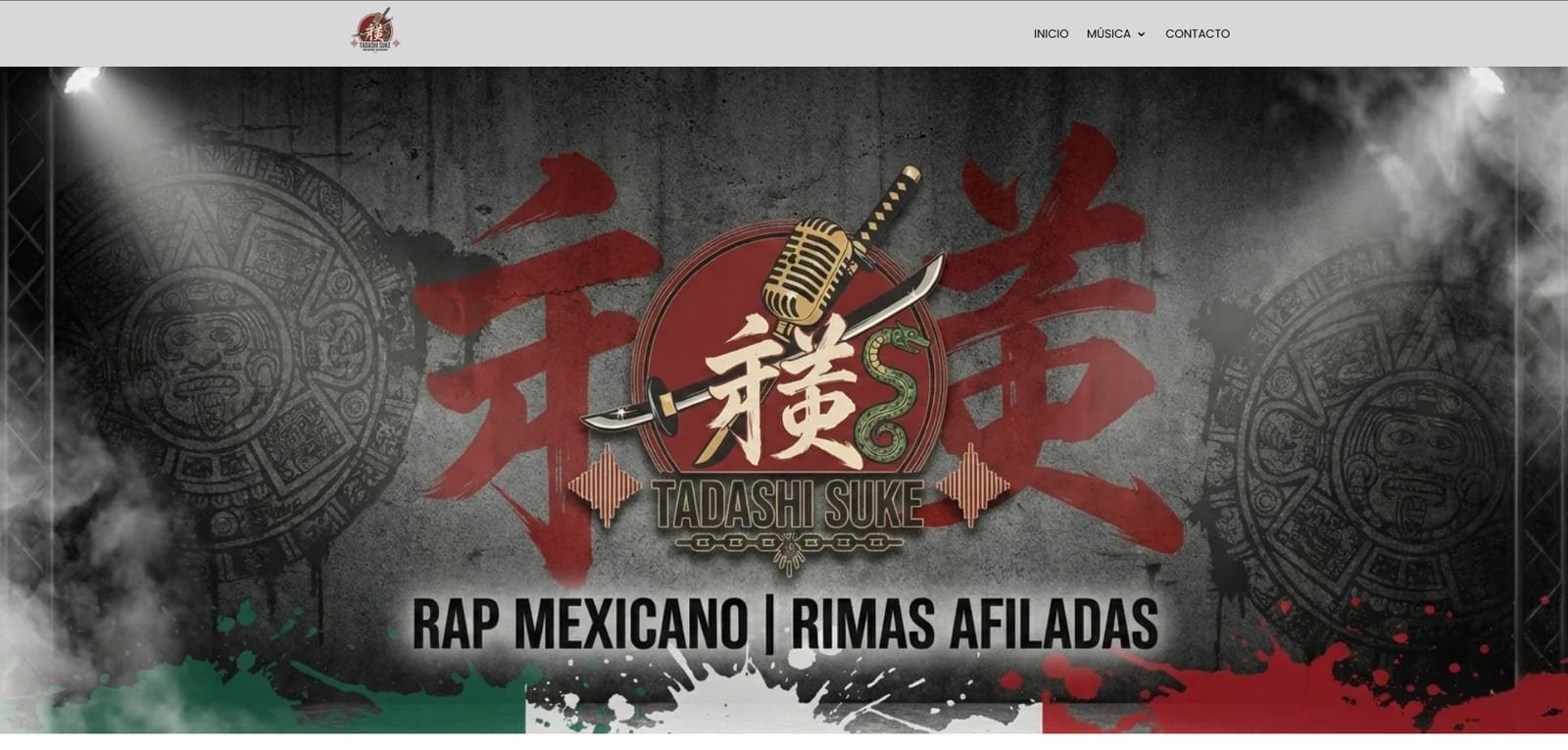 Tadashi Suke — Sitio Web · Artista